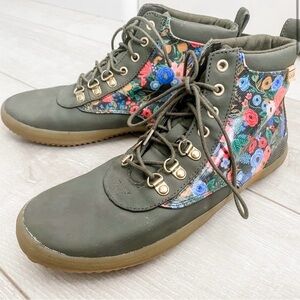 Rifle Paper x Keds Scout boots